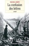 La confusion des lettres  - CREPU Michel - Libristo