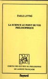 La science au point de vue philosophique  -  Emile Littr  -  Littrature - LITTRE Emile - Libristo