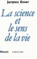 La science et le sens de la vie - Jacques ARSAC