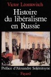 Histoire du libralisme en Russie - LEONTOVITCH Victor - Libristo