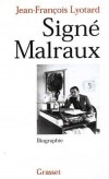 Sign Malraux - LYOTARD Jean-Franois - Libristo
