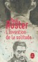 L'invention de la solitude - Paul Auster