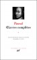 Oeuvres compltes de Blaise Pascal T2 - Blaise PASCAL