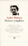Oeuvres compltes d'Andr Malraux  - T1 - Classique - Collection de la Pliade