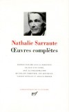 Oeuvres compltes de Nathalie Sarraute -  Classique, Collection de la Pliade - SARRAUTE Nathalie - Libristo
