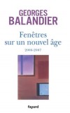 Fenêtres sur un nouvel âge - Balandier Georges - Libristo