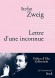 Lettre d'une inconnue - Analyse du sentiment amoureux et de ses ravages- Par Stefan Zweig - Roman