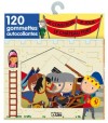 Je construis, je joue avec les gommettes : Le ch�teau fort - 120 gommettes  autocollantes  - Olivia Cosneau -  Jeunesse - Collectif - Libristo
