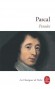 Penses - En 1656 Pascal entreprend une Apologie de la religion chrtienne - Blaize Pascla - Classique - Blaise PASCAL