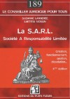 La SARL Socit  responsabilit limite -   4e dition  - Suzanne Lannere , L Moulin  - Droit des affaires - LANNEREE S. - Libristo