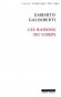 Les raisons du corps - Umberto GALIMBERTI