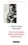 Dictionnaire philosophique personnel - SAVATER Fernando - Libristo
