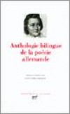 Anthologie bilingue de la poésie allemande - Collectif - Libristo