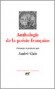  Anthologie de la poésie française  -    André Gide  -  Poésie, classique - Collection de la Pléïade - André GIDE