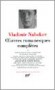 Oeuvres romanesques complètes de Vladimir Nabokov T1 - Vladimir NABOKOV