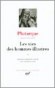 Les vies des hommes illustres T2 -  PLUTARQUE