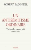 Un antisémitisme ordinaire - Badinter Robert - Libristo
