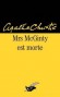 Mrs McGinty est morte - L'assassin a frappé Mrs McGinty à la tête. Avec un hachoir. - Agatha Christie - Policier - Agatha Christie