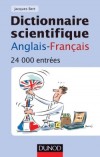 Dictionnaire scientifique anglais-français  - 24 000 entrées - Jacques Bert - Langues, tous domaines scientifiques - Bert Jacques - Libristo