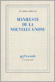 MANIFESTE DE LA NOUVELLE GNOSE - Raymond ABELLIO