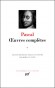 Oeuvres complètes de Blaise Pascal T2 - Blaise PASCAL