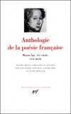 Anthologie de la poésie française -  Tome 1 -  Moyen Age, XVIe siècle, XVIIe siècle Jean-Pierre Chauveau, Collectif - Gérard Gros, Daniel Ménager - Classique - Collection de la Pléiade - Collectif - Libristo