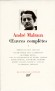 Oeuvres complètes d'André Malraux  - T1 - Classique - Collection de la Pléiade - André MALRAUX