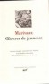 Oeuvres de jeunesse de Marivaux - Classique - Collection de la Pléiade -  MARIVAUX
