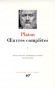 Oeuvres complètes de Platon  - T1 - Platon - Classique -- Collection de la Pléiade -  PLATON
