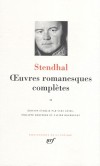 Oeuvres romanesques complètes de Stendhal - T2 -  Classique - Collection de la Pléiade - STENDHAL - Libristo