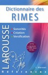 Dictionnaire des rimes - sonorités - création - versification - Avec 8000 rimes écrites - Léon Warnant - Langues, français, dictionnaire - Warnant Léon - Libristo