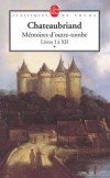 Mémoires d'outre-tombe -  T1 - François-René de Chateaubriand - Classique - Chateaubriand - Libristo