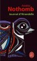 Journal d'Hirondelle - C'est une histoire d'amour dont les épisodes ont été mélangés par un fou. -Amélie Nothomb - Roman  - Amélie Nothomb