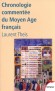 Chronologie commentée du Moyen Age français - Au cours de mille ans qui séparent le règne de Clovis de celui de Louis XI, la France s'est constituée en Etat et s'est épanouie en nation. - THEIS LAURENT -  Histoire - Laurent THEIS
