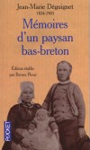 Mémoires d'un paysan bas -breton - Edition établie par Bernez Rouz - Auteur : Jean-Marie Deguignet -  Terroir breton - Deguignet Jean-marie - Libristo