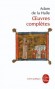 Adam de la Halle - Oeuvres complètes - de la Halle Adam