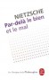 Par-delà le bien et le mal - Friedrich NIETZSCHE