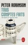 Tous comptes faits - Une enquête de l'inspecteur Banks -  Peter Robinson -  Policier -  Robinson-p