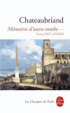 Memoires d'outre-tombe  - tome 3 -  Livres XXV à XXXIII -  Chateaubriand -   Classique - De Chateaubriand-f.r - Libristo