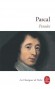 Pensées - En 1656 Pascal entreprend une Apologie de la religion chrétienne - Blaize Pascla - Classique - Blaise PASCAL