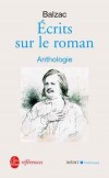 Ecrits sur le roman - Anthologie - BALZAC Honoré De - Libristo