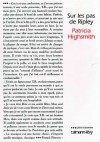 Sur les pas de Ripley - HIGHSMITH Patricia - Libristo